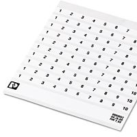 Маркировочные полосы SK 5,0 REEL P12,5 WH CUS | код 0828497 | PHOENIX CONTACT