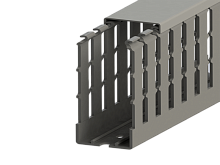 551 015WS, KKC 4080, Перфорированный короб с крышкой, 40x80 (ШхВ) Широкий шаг перфорации | код 0.0.0.5.51015WS | KLEMSAN