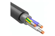 Кабель силовой ППГнг(А)-HF 3х1.5ок(N.PE)-0.66 однопроволочный черный (барабан) АЛЮР