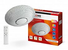 Светильник светодиодный COMFORT CRYSTAL 36Вт 230В 3000-6500K 2900Лм 400x100мм с пультом ДУ IN HOME | код 4690612025926 | IN HOME