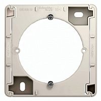 Glossa коробка накладного монтажа, молочный | код. GSL000900 | Schneider Electric