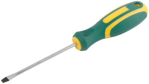 Отвертка ''Контур'', CrV сталь, прорезиненная ручка 3х75 мм SL | код 55200 | FIT