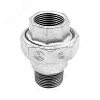 Соединитель чугунный американка Ду20 (3/4') ВН конусный | код 128-6020 | Fittex PLUS