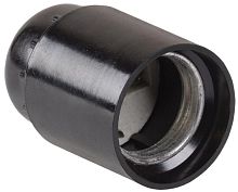 Патрон электрич. E27 Пкб27-04-К01 подвесной карболит. черн. (с этикет.) | код EPK10-04-01-K01 | IEK