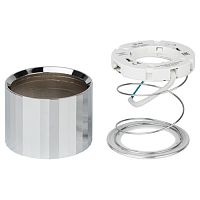 Светильник настенно-потолочный спот OL39 CH под GX53 IP20 хром | код Б0056390 | ЭРА