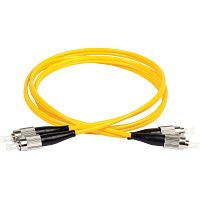 Патч-корд оптический LANMASTER, LSZH, дуплексный, FC/UPC-FC/UPC, SM OS2, 2.0 м | код LAN-2FC-2FC/SU-2.0 | LANMASTER