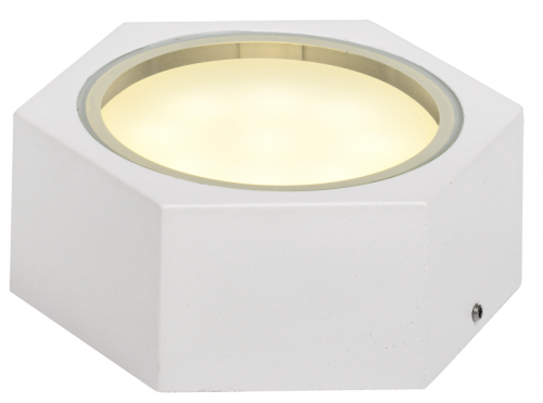 Светильник уличный 5204 потолочный GX53 IP65 белый IEK | код LT-UPU0-5204-GX53-1-K01 | IEK