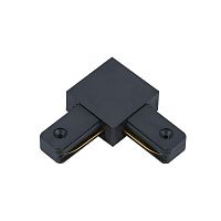 Коннектор L-образный LSB-BL для шинопровода SB черн. IN HOME 4690612060460