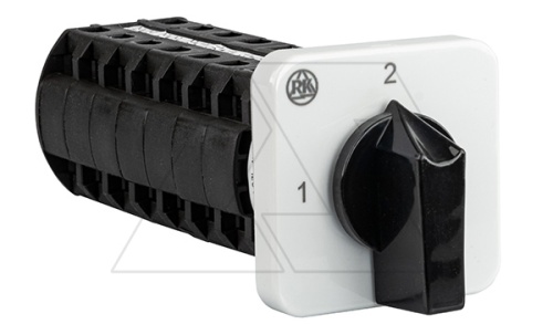 Переключатель BS 16 70 U, 5P, 20A, тип 1-2 (90°), 5NO на 1_2, на дверь, фронт IP40 | код EAC602504R | Rade Koncar