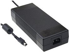 Адаптер настольный, AC-DC, медицинский, 221Вт, ККМ, вход 80...264B AC 47...63 Гц, 113...370B DC, выход 48B/4.6A, изоляция 4000В AC, 210x85x46мм, -30...+70С, сетевой разъём IEC320-C14, выходной разъем DIN-4P | код GSM220A48-R7B | MeanWell Се