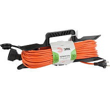 Удлинитель-шнур на рамке 1х30м без заземл. 10А IP44 ПВС 2х1 | код Б0043041 | Эра