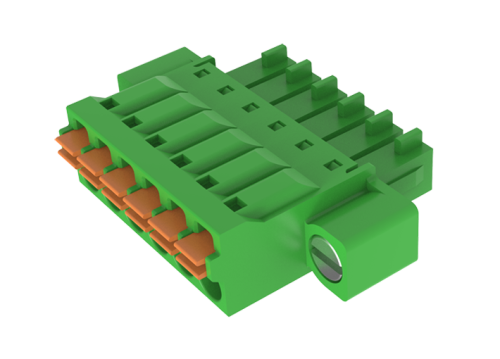 MC-RF3.81H06P-K Клемма MC, шаг 3,81мм, 6 конт., пруж заж., с винт., зел., шт | код MC-RF3.81H06P-K | SUPU MC-RF3.81H06P-K Клемма MC, шаг 3,81мм, 6 конт., пруж заж., с винт., зел., шт | код MC-RF3.81H06P-K | SUPU