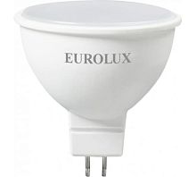 Лампа светодиодная LL-E-MR16-7W-230-2,7K-GU5.3 (рефлектор, 7Вт, тепл., GU5.3) Eurolux, , Шт | код 76/2/23 | EUROLUX