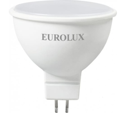 Лампа светодиодная LL-E-MR16-7W-230-2,7K-GU5.3 (рефлектор, 7Вт, тепл., GU5.3) Eurolux, , Шт | код 76/2/23 | EUROLUX