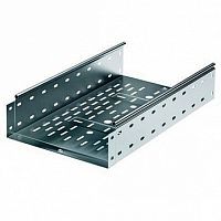 Лоток перфорированный 600х80 L 3000, цинк-ламельный (упак. 6м) | код. 35308ZL | DKC