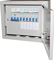 Щиток осветительный навесной ОЩВ-6 УХЛ4, 63/16А, IP54 (ЭТ) | код ET004198 | Электротехник