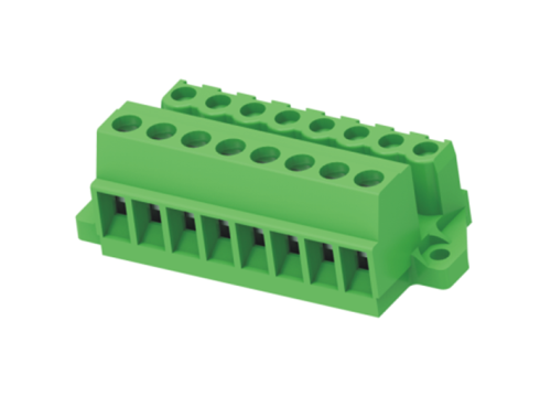 MC-RH5.08H20C-B Разъём гнездовой MC, шаг 5.08мм,20 конт.с фланц.,зел., шт | код MC-RH5.08H20C-B | SUPU