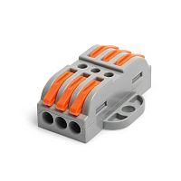 Клемма проходная СМК 223-2413 (КВТ) | код 87639 | КВТ