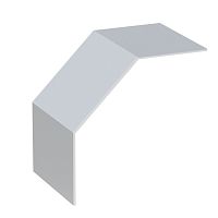 Крышка на угол 90 градусов вертикальный внешний лестничный усиленная 100x600 мм (2 мм) HDZ EKF | код kvoltp90100600-2-HDZ | EKF