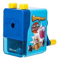 Точилка для карандашей механическая Deli E0739 1 отверстие пластик ассорти | код 459044 | DELI