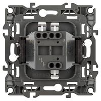 Выключатель Серия 12 12-1101-16 , 10АХ-250В, титан | код Б0065708 | ЭРА