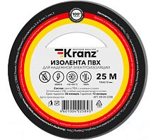 ИзолентаПВХ0.13х19мм25мсер.(уп.5шт) | код KR-09-2208 | Kranz