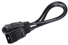 Кабель электропитания PDU 3х1,5 3М с разъёмами С19-C20 | код PC-C19C20-3M | ITK by IEK