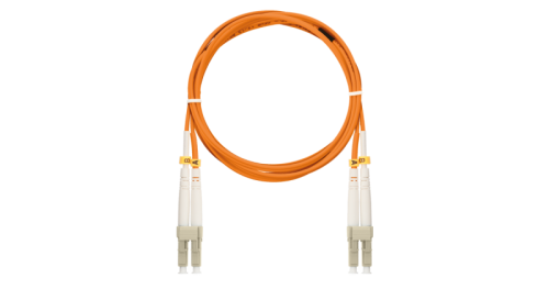 Шнур NIKOMAX волоконно-оптический, соединительный, многомодовый 50/125мкм, стандарта ОМ2, LC/UPC-LC/UPC, двойной, LSZH нг(A)-HFLTx, 2мм, оранжевый, 5м | код NMF-PC2M2C2-LCU-LCU-005 | NIKOMAX