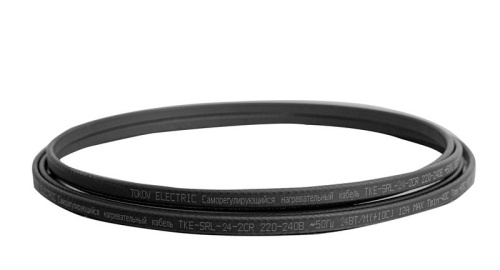 Кабель нагревательный саморег. 24Вт/м с экраном 16 AWG термопласт Ex | код TKE-SRL-24-2CR | TOKOV ELECTRIC Кабель нагревательный саморег. 24Вт/м с экраном 16 AWG термопласт Ex | код TKE-SRL-24-2CR | TOKOV ELECTRIC
