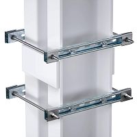 Обжимной комплект монтажных профилей тип 1, обхват конструкции габаритами 950 на 440 мм, для крепления 2 оболочек одного типоразмера | код EX-E2TR1005 | DKC