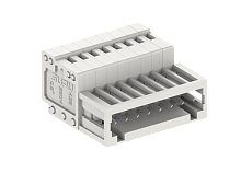 425407 Штекер MCS шаг 2.5мм, 7 конт., бел., шт | код 425407 | SUPU