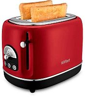 Тостер Kitfort КТ-4004-1 815Вт красный/черный | код 1907806 | KITFORT