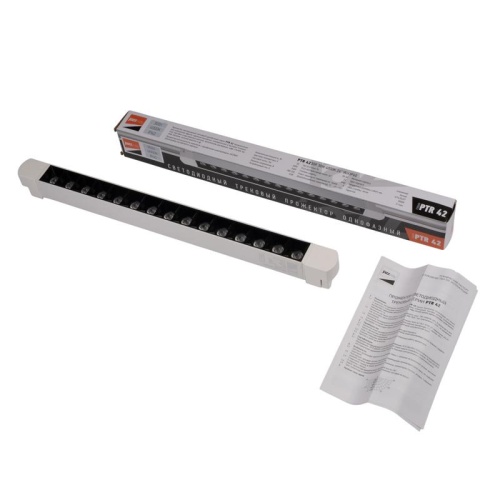 Светильник светодиодный трековый PTR 1ф 4230R 30Вт 4000К IP40 24град. WH 480мм Pro JazzWay 5068438