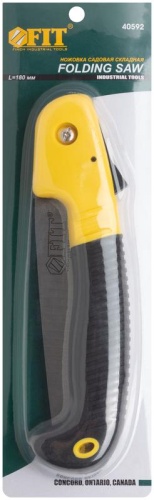 Ножовка садовая складная, мелкий каленый зуб, 3D заточка, 180 мм | код 40592 | FIT фото 3 Ножовка садовая складная, мелкий каленый зуб, 3D заточка, 180 мм | код 40592 | FIT фото 3