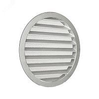 Решетка наружная алюминевая для круглых воздуховодов 100 мм | код 4687202653447 | VentART