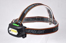 Фонарь аккумуляторный налобный GFL409 5Вт 200лм Li-ion 1200мА.ч LED GAUSS GF409