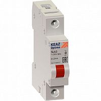 Лампа сигнальная OptiDin SL63-R-24AC/DC-УХЛ3 | код. 138609 | КЭАЗ 