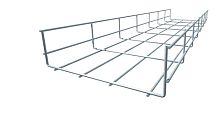 Лоток проволочный 50х400х3000-3,8 мм TDM | код SQ2905-0113 | TDM