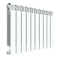 Радиатор биметаллический BASE VENTIL BVR 500 - 7 секций нижнее правое подключение (55390) | код RQLAGL1L0V4LR6 | Rifar