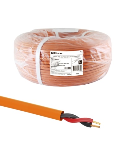 Кабель КПСнг(А)-FRLS 1х2х0.35 мм (бухта 200м) ТРТС | код SQ0114-0014 | РЭМЗ ТМ Кабель КПСнг(А)-FRLS 1х2х0.35 мм (бухта 200м) ТРТС | код SQ0114-0014 | РЭМЗ ТМ