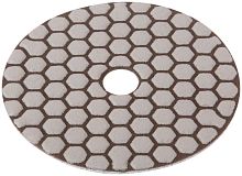 Круг алмазный гибкий шлифовальный АГШК (липучка), сухое шлифование, 100 мм, Р 30 | код 39850 | FIT