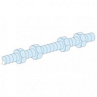 КРЕПЛЕНИЕ ШИН, УСТАНОВЛЕННЫХ «НА РЕБРО» | код 04691 | SCHNEIDER ELECTRIC