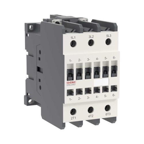 Магнитный контактор YON DSC050 50A 22кВт AC3 3P кат.110В DC | код DSC050-3C00D110 | DKC