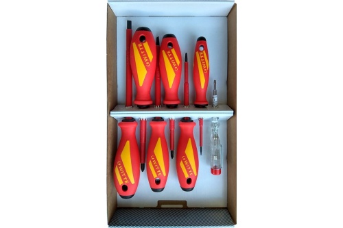 Набор диэлектрических отверток MAXX VDE PH/SL/индикатор 7 штновинка | код. 653747216 | WITTE Набор диэлектрических отверток MAXX VDE PH/SL/индикатор 7 штновинка | код. 653747216 | WITTE