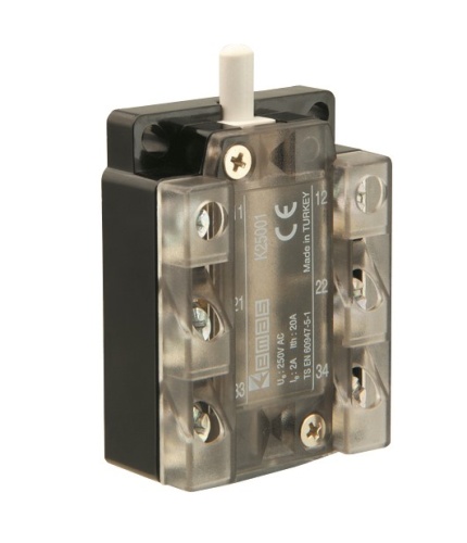 K25001V Минивыключатель винтовой (1НО+2НЗ) | код K25001V | EMAS