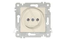 Rita - Розетка 2P, защ. шторки, сл.кость | код 2200-606-0202 | Mutlusan
