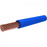 Провод установочный EXPERt class ПуГВнг(А)-LS 1х4,0 (син), 0,45кВ упаковка 100м | код EC025261 | ЭКСПЕРТ-КАБЕЛЬ