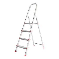 Стремянка алюминиевая 4 ступеньки REXANT | код 12-5041 | REXANT