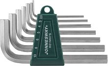 H01M07S Комплект угловых шестиграников 2,5-10мм, 7 предметов S2 материал | код H01M07S | JONNESWAY