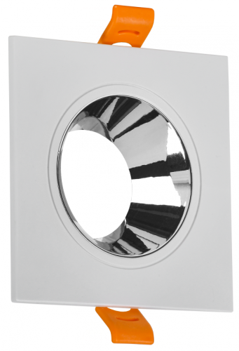 Светильник 4107 встр. поворотн. GU10 белый/хром пласт. IEK | код LT-UVB0-4107-GU10-1-K23 | IEK Светильник 4107 встр. поворотн. GU10 белый/хром пласт. IEK | код LT-UVB0-4107-GU10-1-K23 | IEK